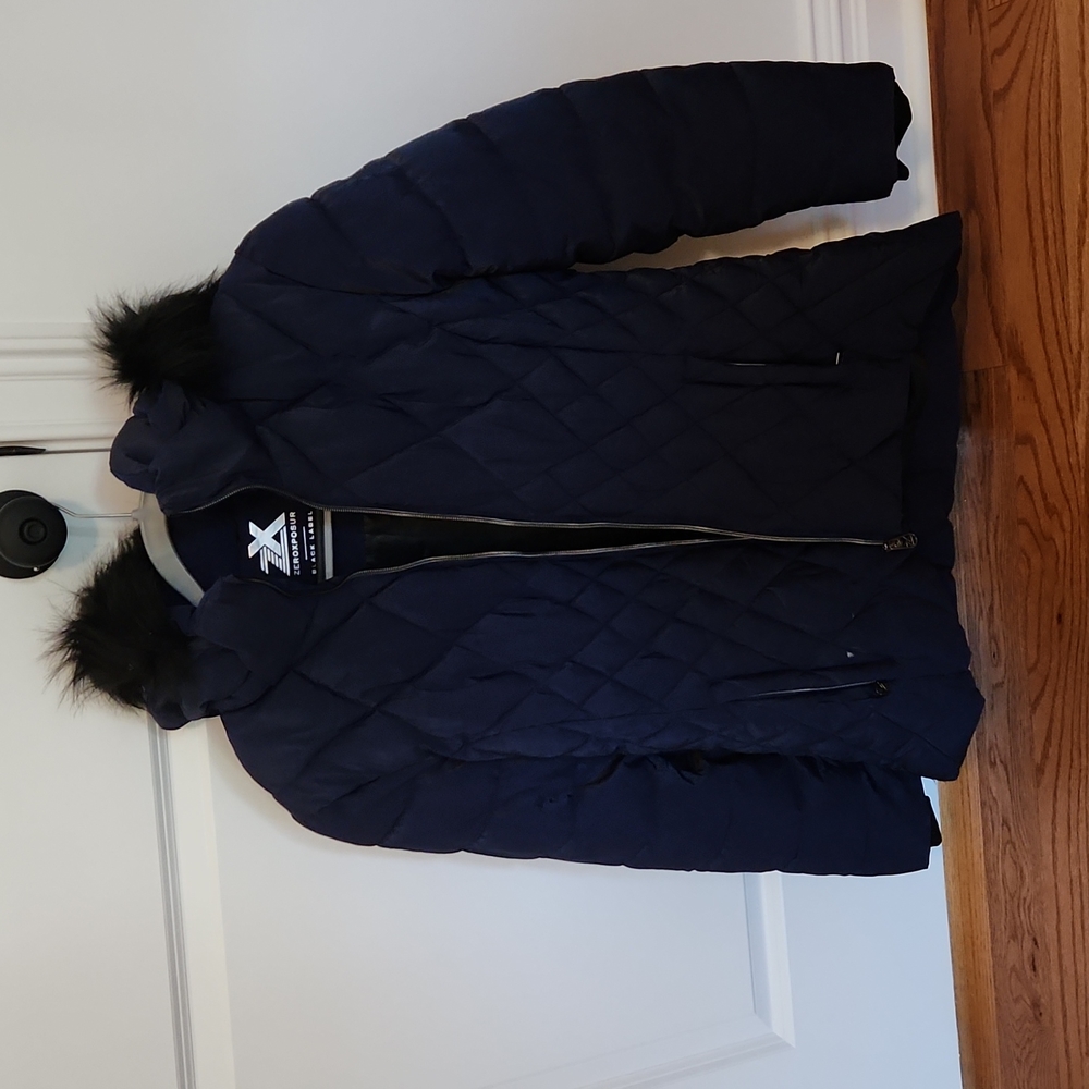 Navy Zeroxposur winter coat